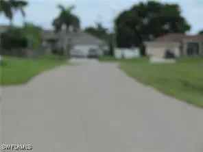 Land For Sale in Cape Coral, Florida