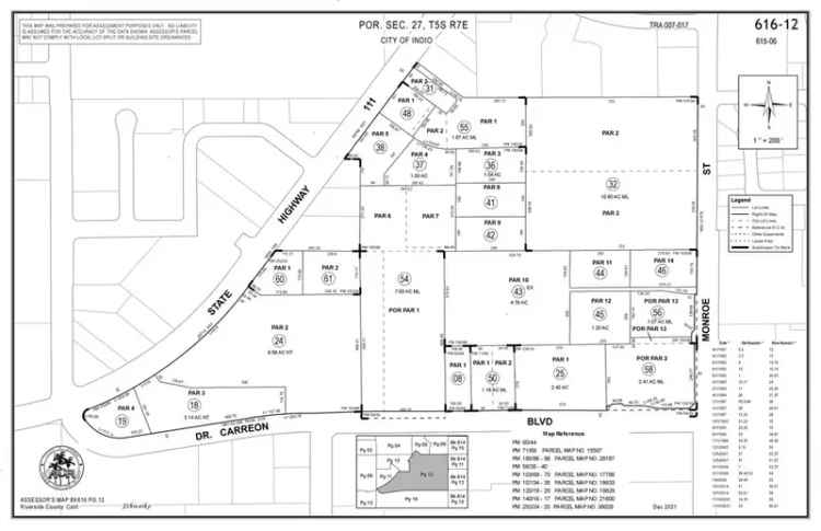 Land For Sale in Indio, California