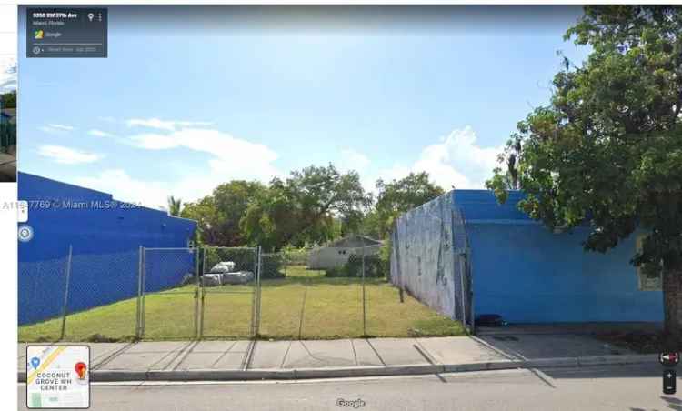 Land For Sale in 3344, Southwest 37th Avenue, Miami, Florida