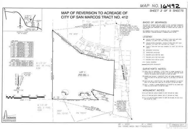 Land For Sale in San Marcos, California