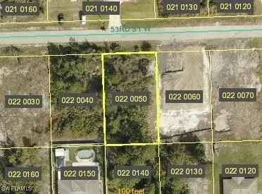 Land For Sale in 3009, 53rd Street West, Florida