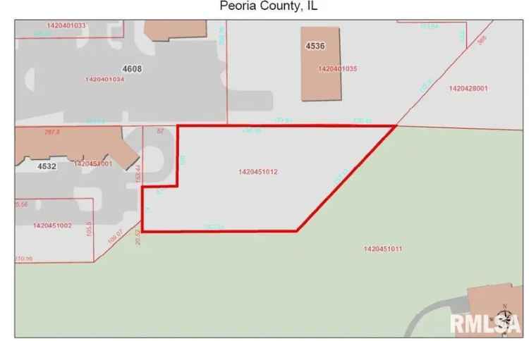 Land For Sale in 4600, North University Street, Peoria, Illinois