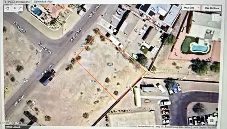 Land For Sale in 1848, Willow Avenue, Lake Havasu City, Arizona