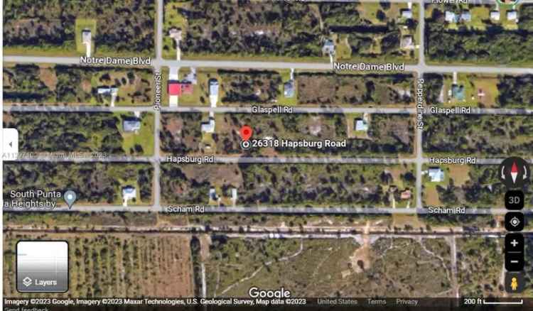 Land For Sale in 26318, Hapsburg Road, Punta Gorda, Florida