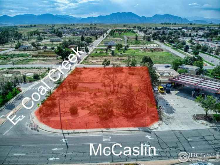 Land For Sale in 121, East Coal Creek Drive, Superior, Colorado