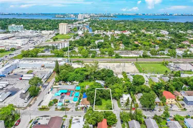 Land For Sale in 7701, Northeast 3rd Court, Miami, Florida