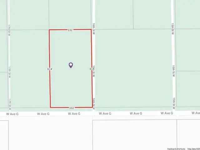 Land For Sale in Lancaster, California