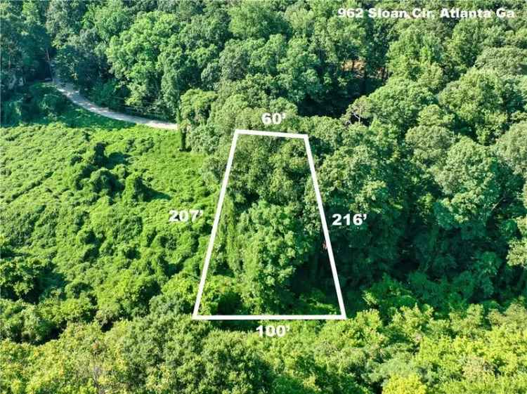 Land For Sale in 962, Sloan Circle Southeast, Atlanta, Georgia