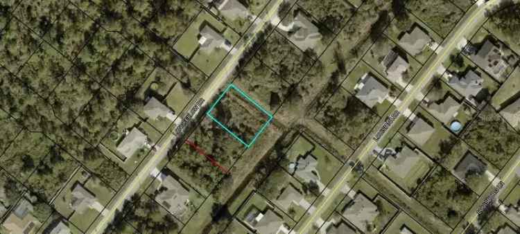 Land For Sale in 42, Longfellow Drive, Palm Coast, Florida