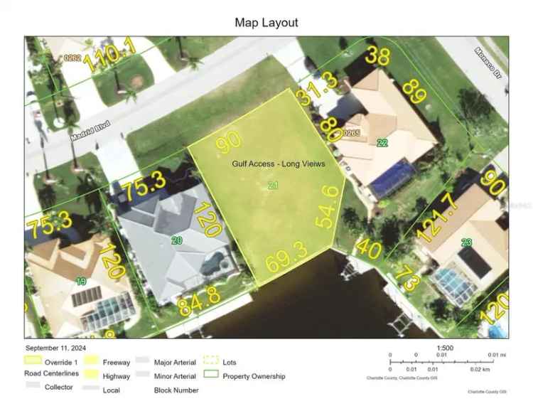 Land For Sale in 507, Madrid Boulevard, Punta Gorda, Florida