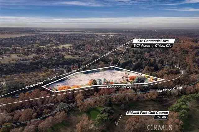 Land For Sale in 512, Centennial Avenue, Chico, California