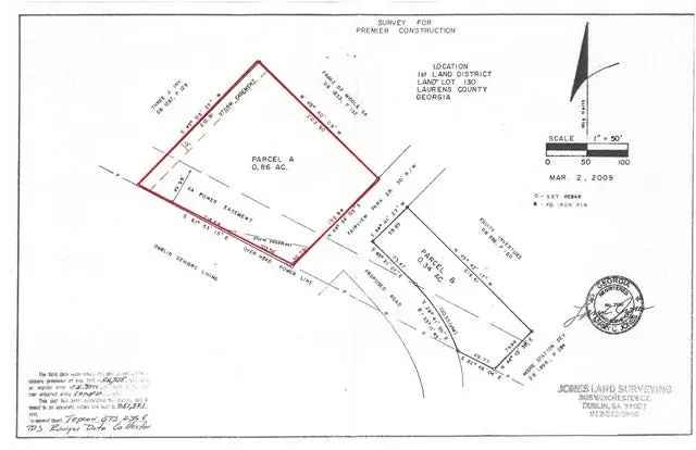 Land For Sale in Dublin, Georgia