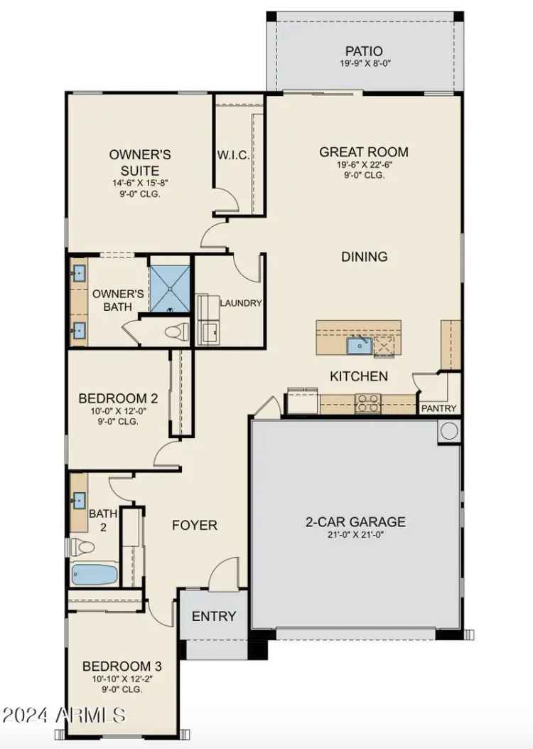 Single-family house For Sale in 21435, West Meadowbrook Avenue, Buckeye, Arizona