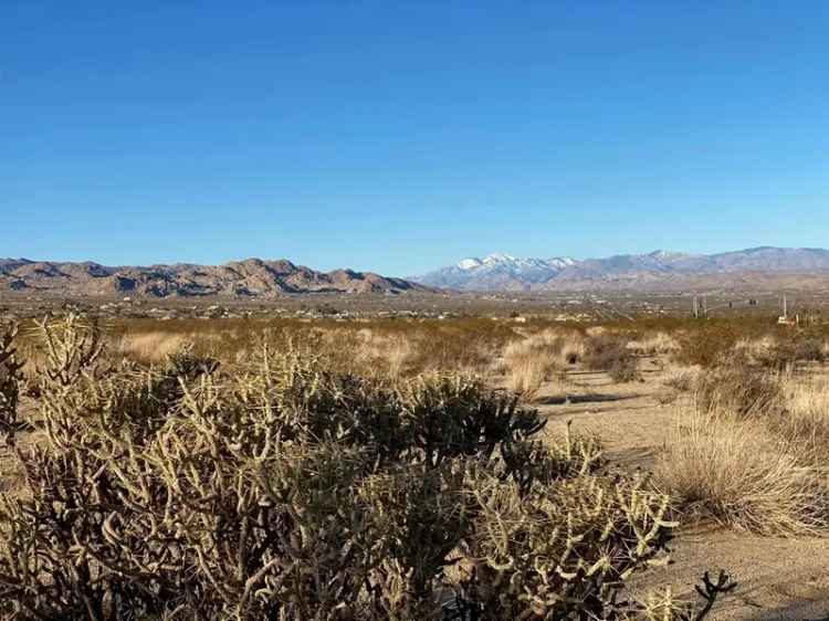 Land For Sale in Joshua Tree, California