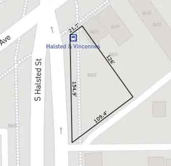 Land For Sale in 8663, South Vincennes Avenue, Chicago, Illinois