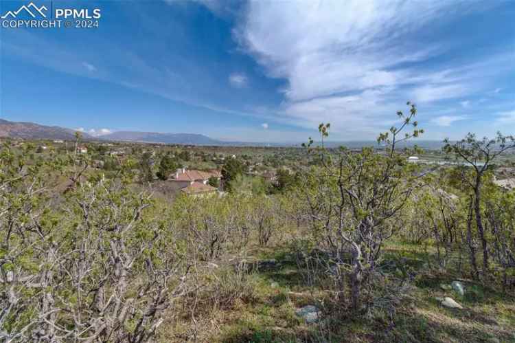 Land For Sale in Colorado Springs, Colorado