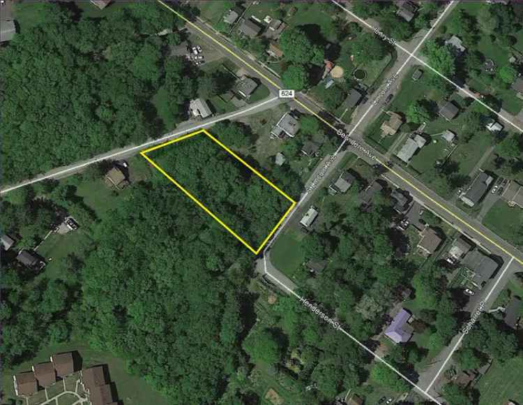 Land For Sale in 42, Henderson Street, Oxford Township, New Jersey