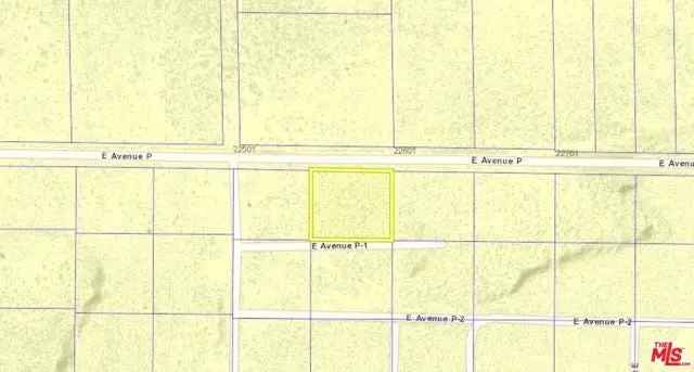 Land For Sale in Palmdale, California