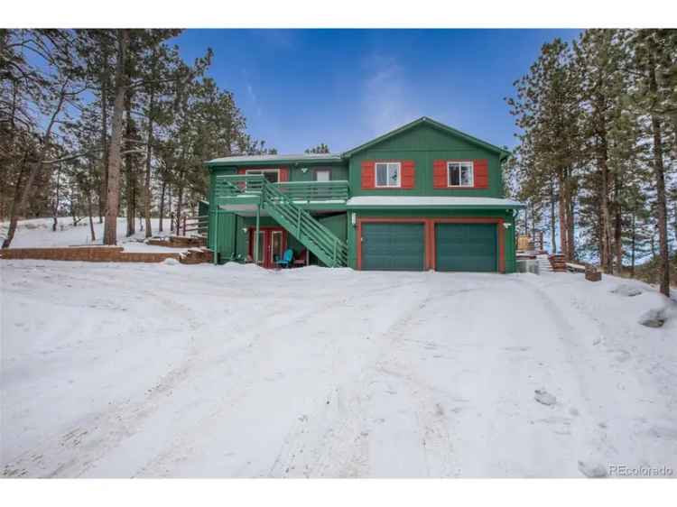 Single-family house For Sale in 517, Crystal Peak Road, Florissant, Colorado