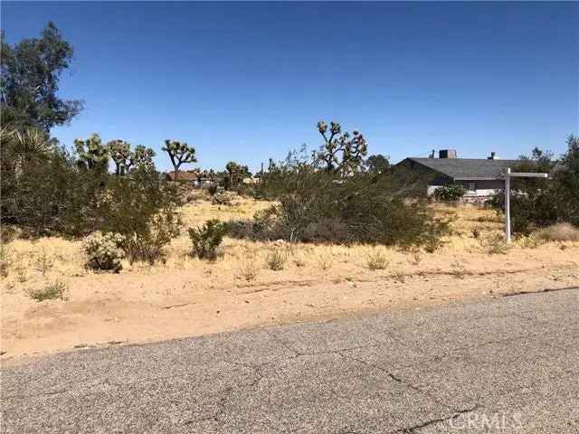 Land For Sale in Yucca Valley, California