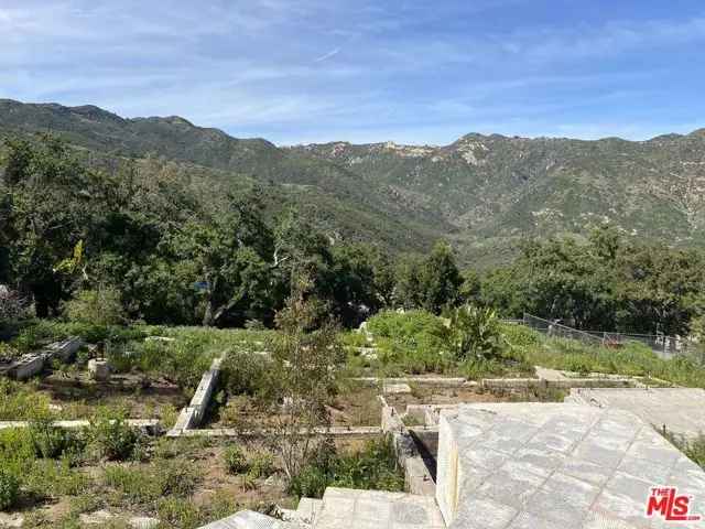 Land For Sale in Unincorporated Santa Monica Mountains, California