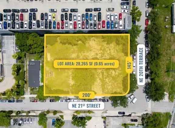 Land For Sale in Miami, Florida