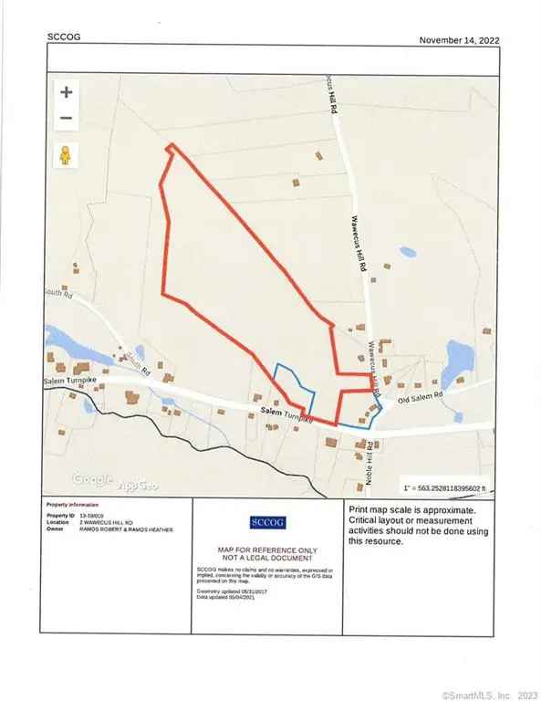 Land For Sale in Bozrah, Connecticut