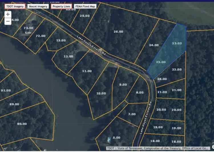 Land For Sale in Tennessee