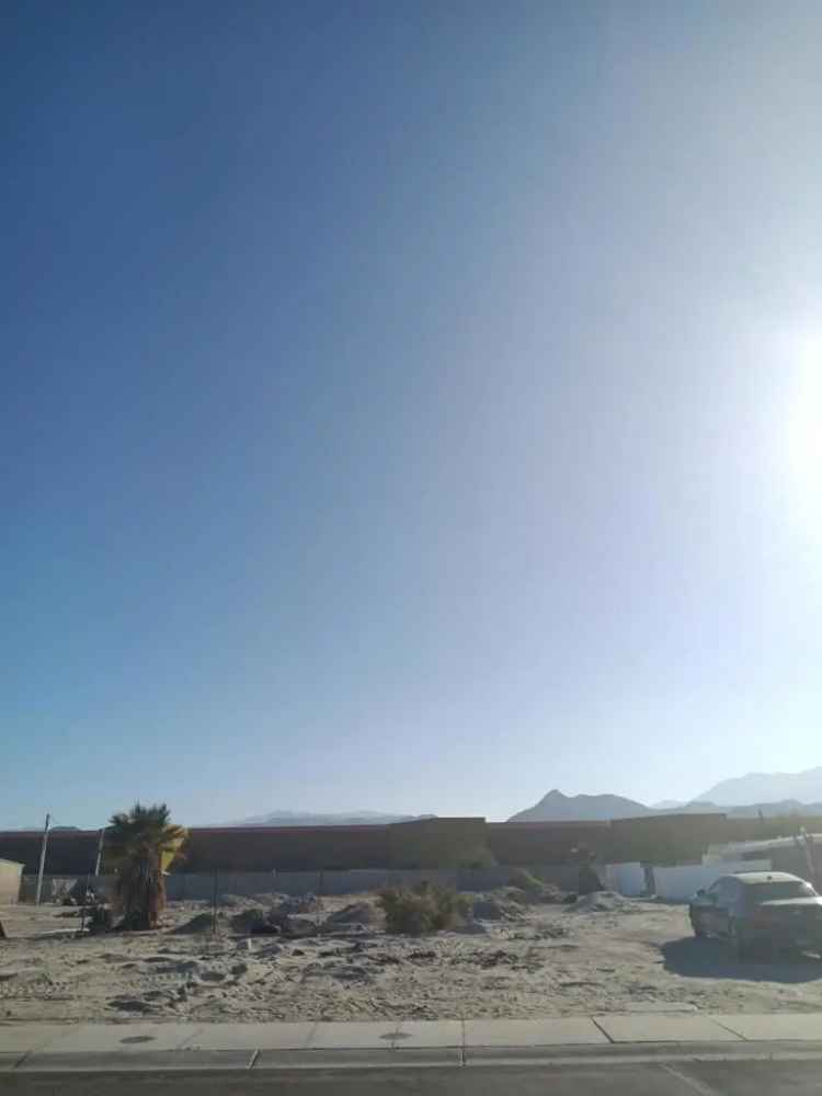 Land For Sale in Cathedral City, California