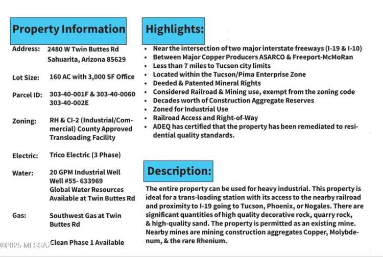 Land For Sale in Sahuarita, Arizona