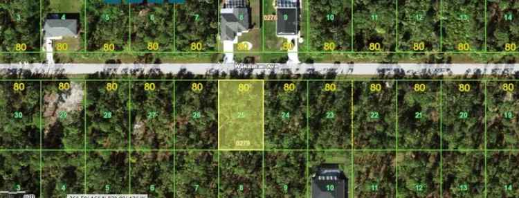 Land For Sale in 18125, Wakashan Avenue, Port Charlotte, Florida