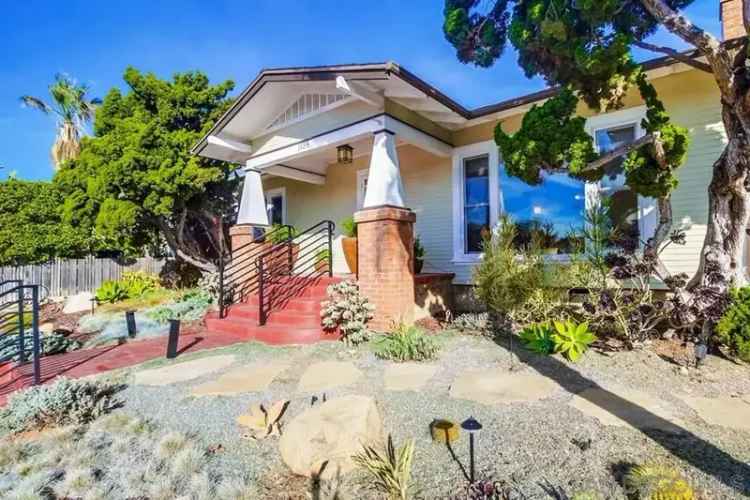 Single-family house For Sale in 1935, Edgemont Street, San Diego, California