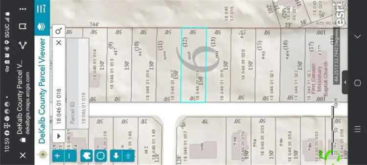 Land For Sale in 605, Warren Avenue, Scottdale, Georgia