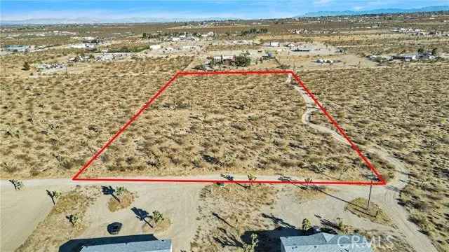 Land For Sale in Piñon Hills, California