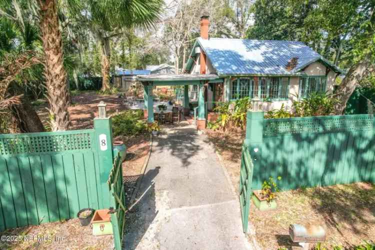 Single-family house For Sale in 8, East Park Avenue, Saint Augustine, Florida