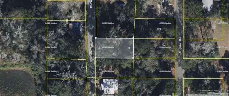 Land For Sale in 2607, Red Arrow Road, Tallahassee, Florida