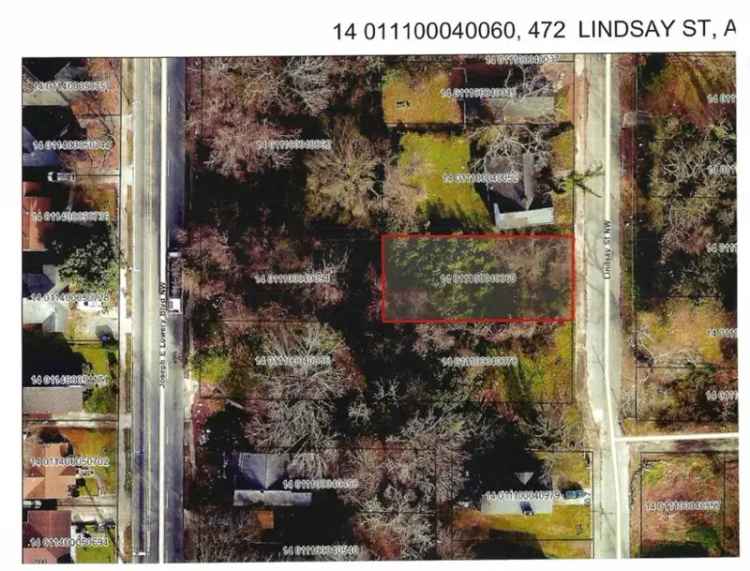 Land For Sale in 472, Lindsay Street Northwest, Atlanta, Georgia