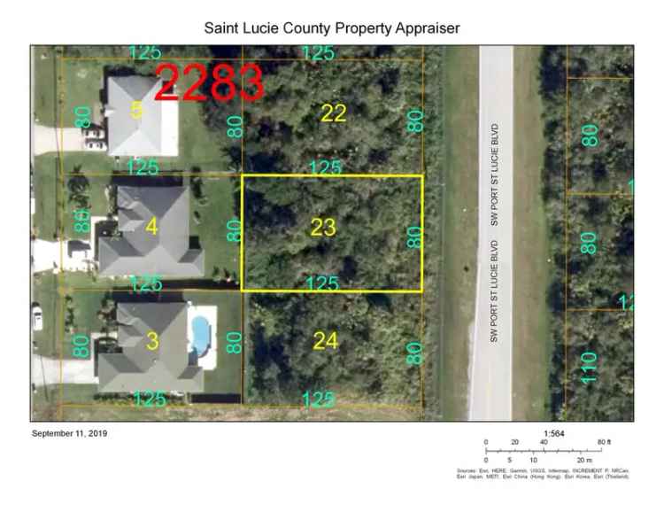 Land For Sale in 4480, Southwest Port Saint Lucie Boulevard, Port Saint Lucie, Florida