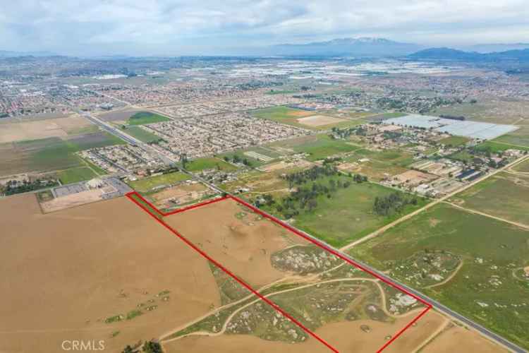 Land For Sale in Perris, California