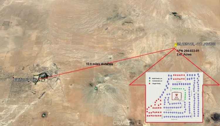 Land For Sale in California City, California