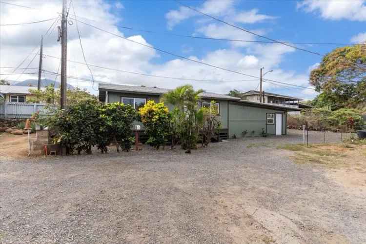 Single-family house For Sale in Wailuku, Hawaii