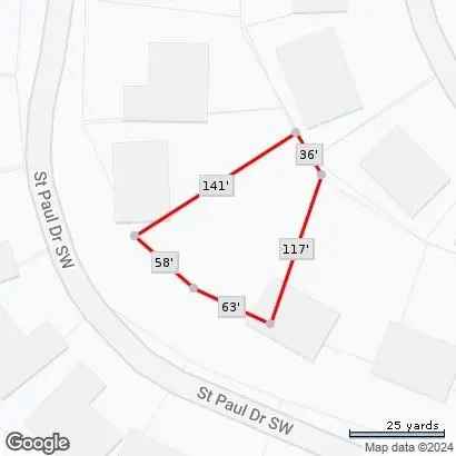 Land For Sale in 2654, Saint Paul Drive Southwest, Atlanta, Georgia