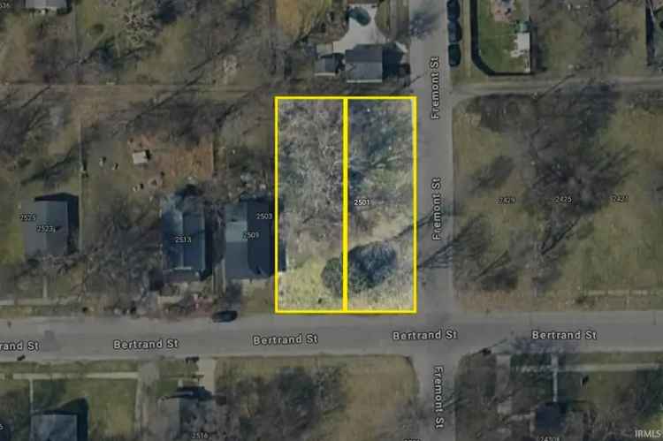 Land For Sale in 2501, Bertrand Street, South Bend, Indiana