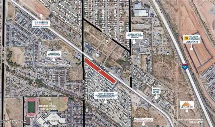 Land For Sale in 4300, East Benson Highway, Tucson, Arizona