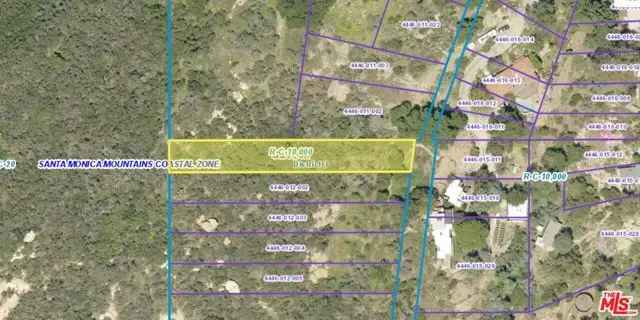 Land For Sale in Topanga, California