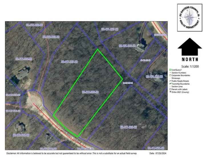 Land For Sale in 43, Lookout Trace, Guilford Township, Illinois