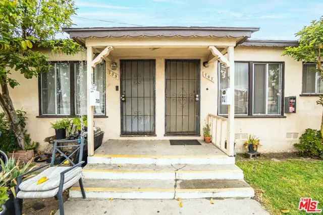 Multi-family house For Sale in 705, McDonald Avenue, Los Angeles, California