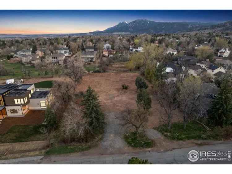 Land For Sale in 1560, Sumac Avenue, Boulder, Colorado