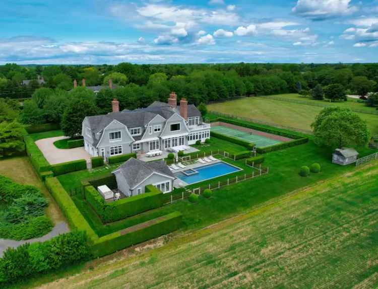 Luxury 7-Bedroom Home with Pool, Tennis Court and More