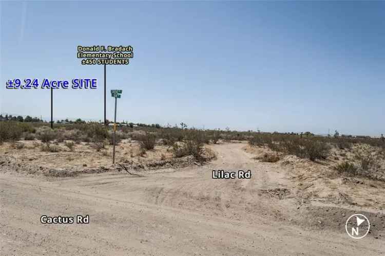 Land For Sale in Adelanto, California